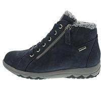 Waldläufer Damen Winterstiefelette Teresa 961971 H-Weite Waterproof Blau Größe 39