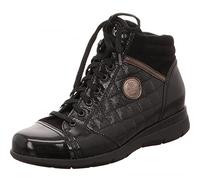 Waldläufer Damen Stiefeletten Taipei Nubuk-Soft Blade 386801300/001 schwarz 371189