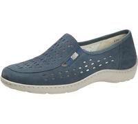 Waldläufer HENNI 496501 191 206 blau - bequeme Slipper für Damen - Größe 42.5