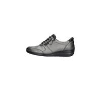 Waldläufer Damenschuhe Elegante Schnürer ASPHALT SCHWARZ ASPHALT SCHWARZ - Gr. - 6 UK