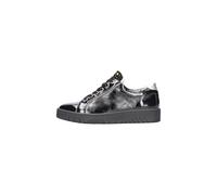 Waldläufer Damenschuhe Elegante Schnürer SCHWARZ GOLD SCHWARZ GOLD - Gr. - 7 UK