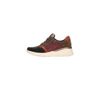 Waldläufer Damenschuhe Elegante Schnürer schwarz rost wood schwarz rost wood - Gr. - 6.5 UK