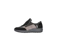 Waldläufer Damenschuhe Elegante Schnürer schwarz schiefer schwarz schiefer - Gr. - 8 UK