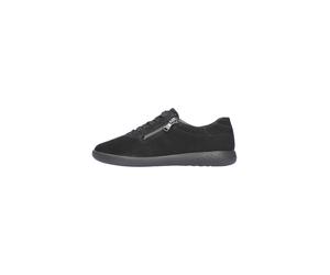 Waldläufer Damenschuhe Elegante Schnürer SCHWARZ SCHWARZ - Gr. - 5 UK