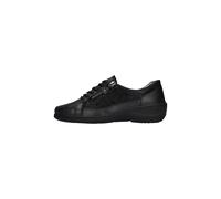 Waldläufer Damenschuhe Elegante Schnürer SCHWARZ SCHWARZ - Gr. - 8 UK