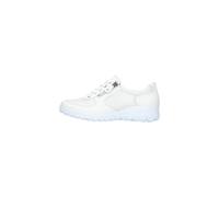 Waldläufer Damenschuhe Elegante Schnürer weiss silber weiss silber - Gr. - 4 UK