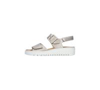 Waldläufer Damen Keilsandale H-Willow Silber Gr. 37 ½ EU / 4,5 UK