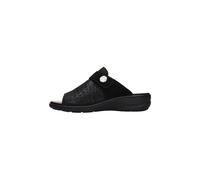 Waldläufer Damenschuhe Klassische Pantoletten SCHWARZ SCHWARZ - Gr. - 8 UK