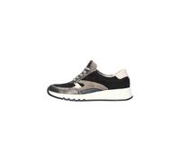 Waldläufer Damenschuhe Klassische Stiefeletten iron schwarz creme iron schwarz creme - Gr. - 9 UK