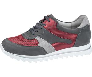 Waldläufer Damenschuhe Komfortschuhe BASALT ROT HELLGRAU BASALT ROT HELLGRAU - Gr. - 40 EU | 6.5 UK