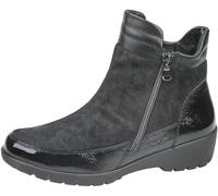 Waldläufer Kamela Damen Stiefelette in Schwarz, Größe 4.5
