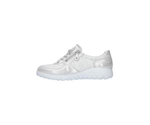 Waldläufer Damenschuhe Orthopädische Schuhe silber weiss silber weiss - Gr. - 4 UK