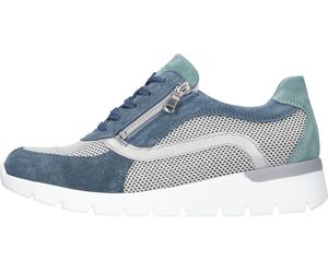 Waldläufer Damenschuhe Schnürschuhe denim stein taupe denim stein taupe - Gr. - 8 UK