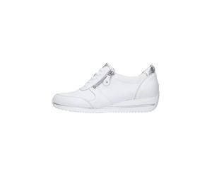 Waldläufer Damenschuhe Schnürschuhe weiß silber weiß silber - Gr. - 5 UK