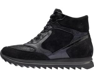 Waldläufer Damenschuhe Schnürstiefeletten SCHWARZ SCHWARZ - Gr. - 6.5 UK