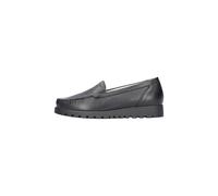 Waldläufer Hegli, Slipper, Profilsohle, Hirschleder (Deer), schwarz, Weite H 549512-199-001 schwarz Gr. 38