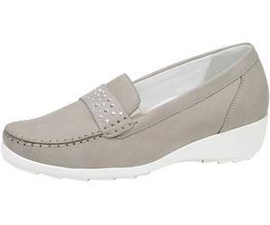 Waldläufer Damenschuhe Slipper / Trotteur TAUPE TAUPE - Gr. - 8 UK