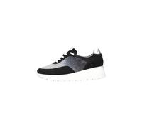 Waldläufer Damenschuhe Sneaker low SCHWARZ SILBER SCHWARZ SILBER - Gr. - 5 UK