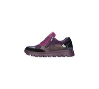Waldläufer Damenschuhe Sneaker low schwarz tanne lila schwarz tanne lila - Gr. - 40 EU | 6.5 UK