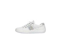 Waldläufer Damenschuhe Sneaker low WEISS SILBER WEISS SILBER - Gr. - 39 EU | 5.5 UK
