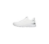 Sneaker WALDLÄUFER "H-CHARLIE", Herren, Gr. 7 (40,5), weiß, Synthetik, Textil, unifarben, Schuhe Sneaker, Schnürschuh, Outdoorschuh in veganer Vearbeitung, H-Weite (77623349-7) weiß