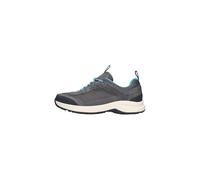 Sneaker WALDLÄUFER "H-FREYA", Herren, Gr. 8 (42), dunkelgrau, schwarz, Synthetik, Textil, Veloursleder, Schuhe Sneaker, Outdoorschuh, Schnürschuh in Schuhweite H (= sehr weit), waterproof (43281102-8)