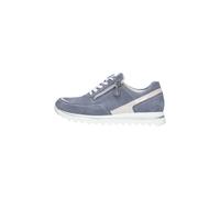 Waldläufer Damenschuhe Sportliche Schnürer jeans beige weiss jeans beige weiss - Gr. - 40 EU | 6.5 UK