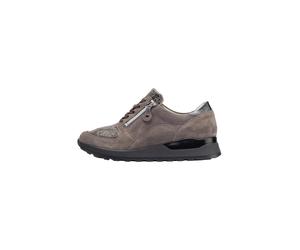 Waldläufer Damenschuhe Sportliche Schnürer mouse carbon - Gr. - 7.5 UK