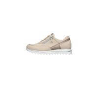 Waldläufer Damenschuhe Sportliche Schnürer perl lightgold perl lightgold - Gr. - 6 UK