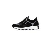 Waldläufer Damenschuhe Sportliche Schnürer schwarz grey schwarz grey - Gr. - 5 UK
