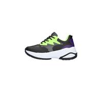 Waldläufer Damenschuhe Sportliche Schnürer SCHWARZ GRUEN WEISS SCHWARZ GRUEN WEISS - Gr. - 42 EU | 8 UK