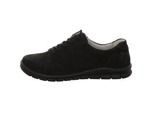 Waldläufer Damenschuhe Sportliche Schnürer SCHWARZ SCHWARZ - Gr. - 4 UK