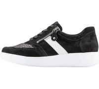 Waldläufer Damenschuhe Sportliche Schnürer SCHWARZ WEISS SCHWARZ WEISS - Gr. - 37 EU | 4 UK