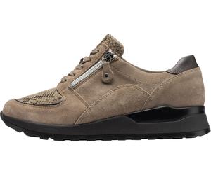 Waldläufer Damenschuhe Sportliche Schnürer taupe nuba taupe nuba - Gr. - 41 EU | 7 UK