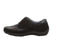 Waldläufer Henni-Soft Damen Klettschuh in Schwarz, Größe 3.5