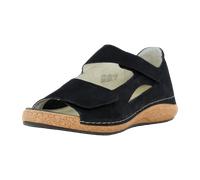 Waldläufer DENVER KROKUSSTRETCH für Damen, schwarz, Größe 38 EU / 5 UK