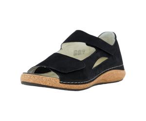 Waldläufer DENVER KROKUSSTRETCH für Damen, schwarz, Größe 38 EU / 5 UK