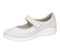 Waldläufer Damen Havy Klett-Ballerina Denver Minil.-Stretch OrthoTritt Cement Weite H Größe 39