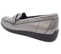Waldläufer Slipper H-Lucy Metallic asphalt 785502 199 007 Größe 8