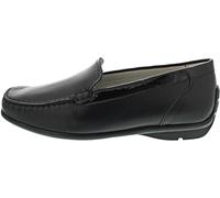 Waldläufer Damen Komfort-Slipper Harriet Schwarz Größe 38,5