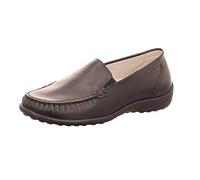 Waldläufer KLÄRE 640004 186 001 schwarz - bequeme Slipper für Damen - Größe 41.5