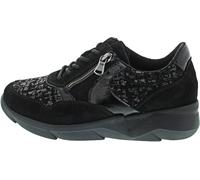 Waldläufer Funky sportlicher Schnürer SchwarzSchwarz / Neu / 37