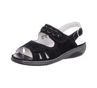 Waldläufer Riemchensandale in bequemer Schuhweite G, schwarz