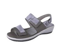 Waldläufer GINGER-Sandalette für Damen, grau, Größe 38 EU / 5 UK