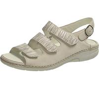 Waldläufer Gunna Damenschuhe Sandalen Bequem Sandale Weiß Freizeit, Schuhgröße:EUR 38 | UK 5