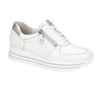 Waldläufer H 758009 200 150 weiß - bequeme Halbschuhe für Damen - Größe 42.5