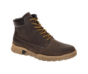 Waldläufer H 965802 200 420 braun - bequeme Stiefelette für Herren - Größe 46.5