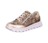 Waldläufer H-Ajala sportlicher Schnürer Braun