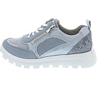 Waldläufer H-Ajala sportlicher Schnürer Blau - Blau / 38,5