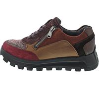 Waldläufer Damenschuhe Elegante Schnürer RUBY NUBA BORDO ROST RUBY NUBA BORDO ROST - Gr. - 8 UK